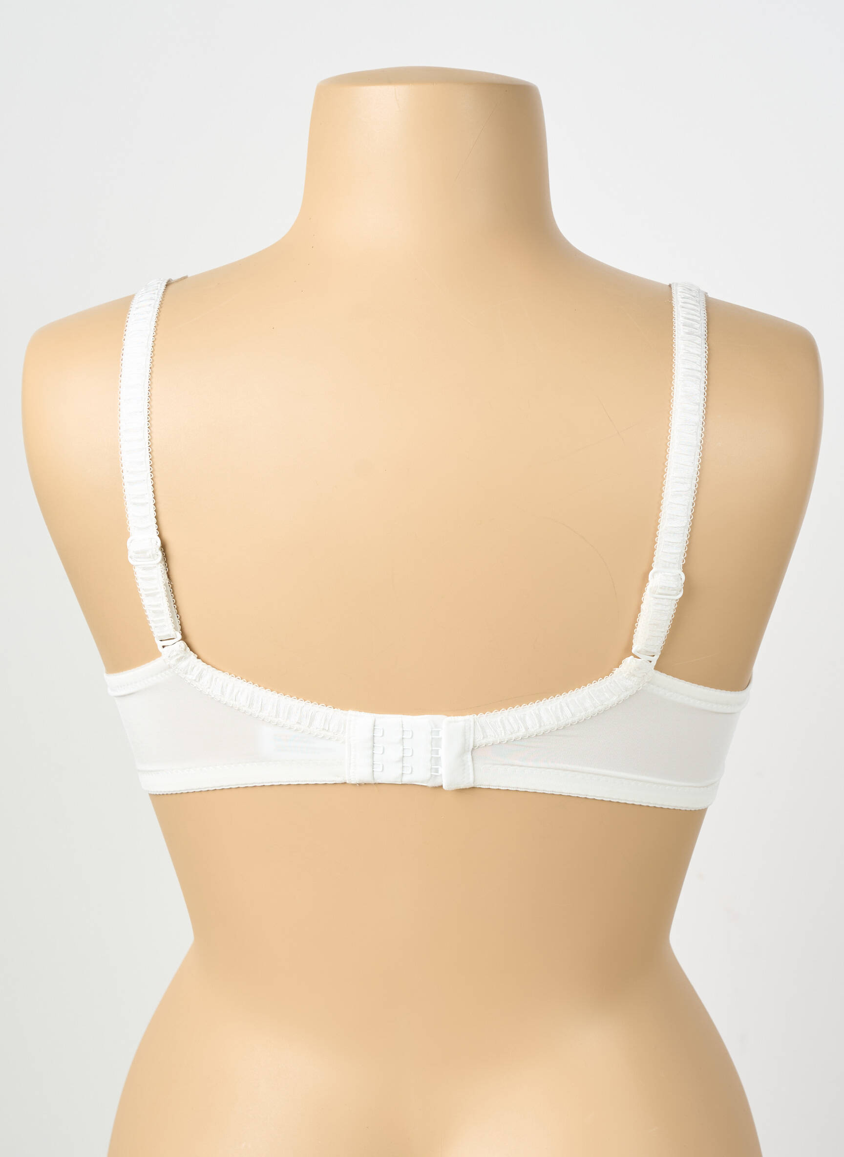 Soutien-gorge effet matière satinée haut soutien-gorge moulé beige VALEGE femme
