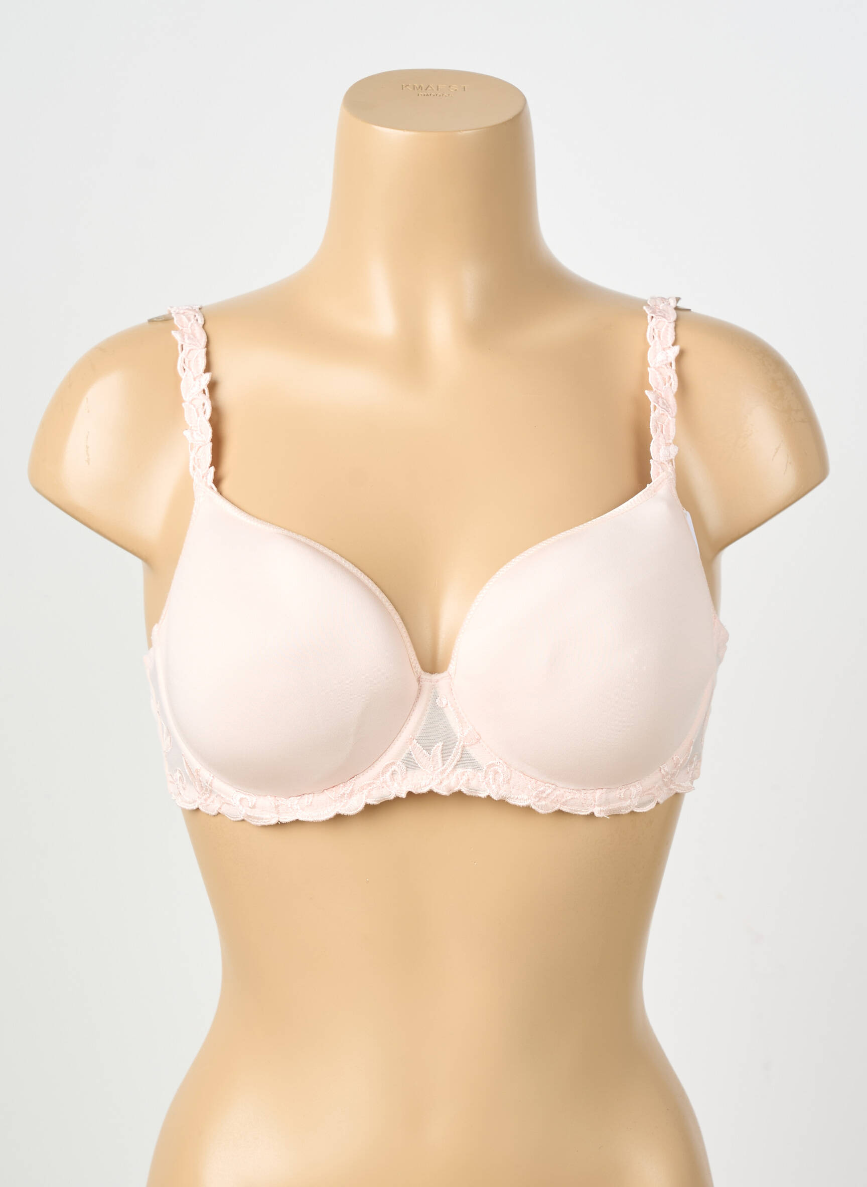 Soutien-gorge broderie haut soutien-gorge moulé rose SIMONE PERELE femme