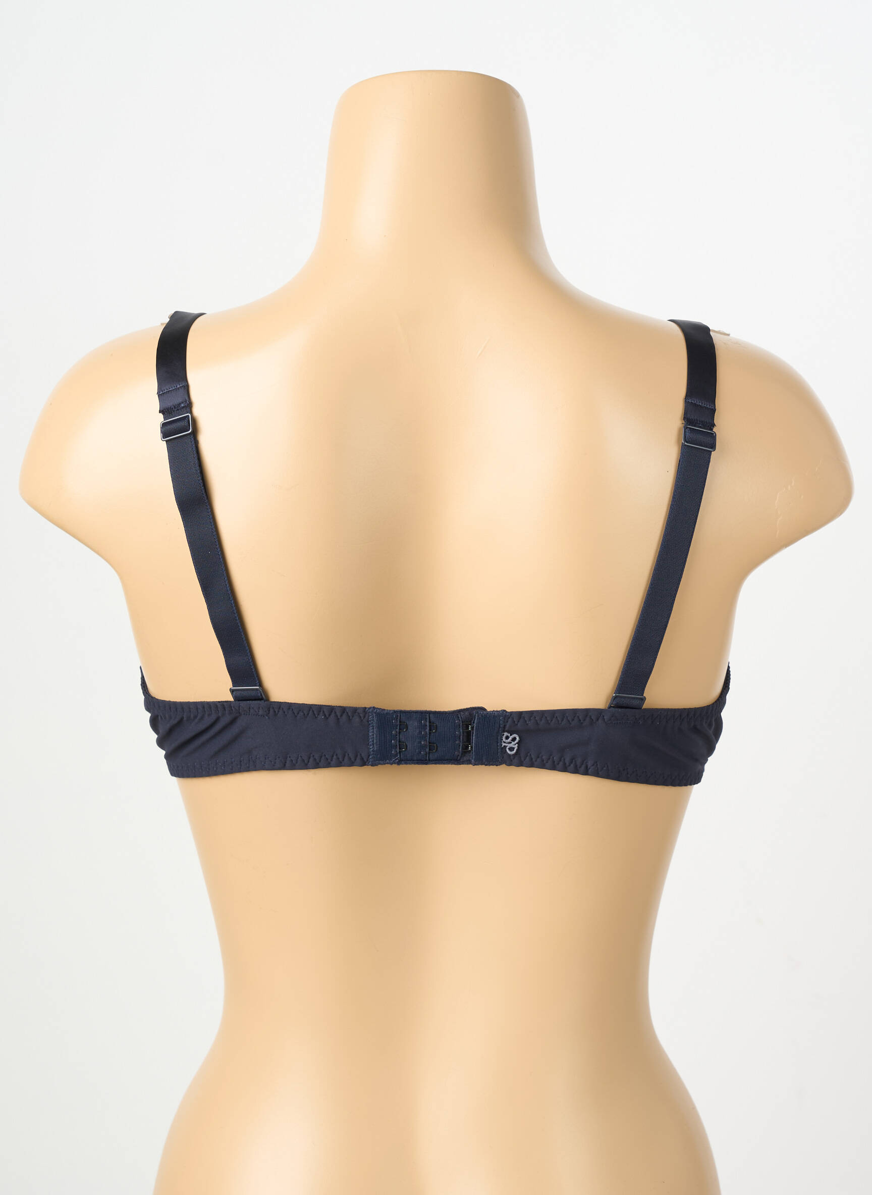 Soutien-gorge effet matière satinée haut soutien-gorge moulé bleu SIMONE PERELE femme