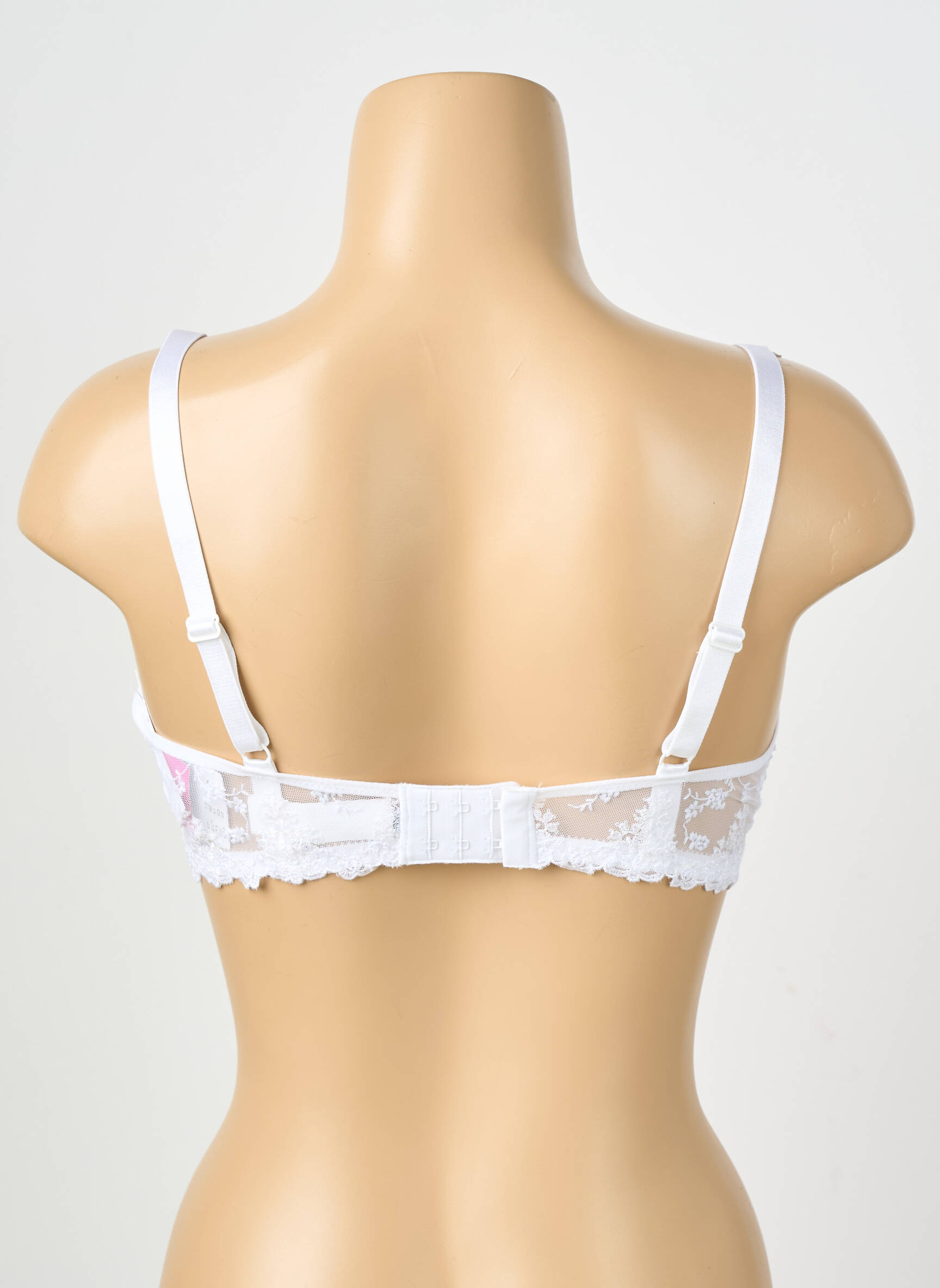Soutien-gorge effet matière satinée haut soutien-gorge moulé blanc PASSIONATA femme