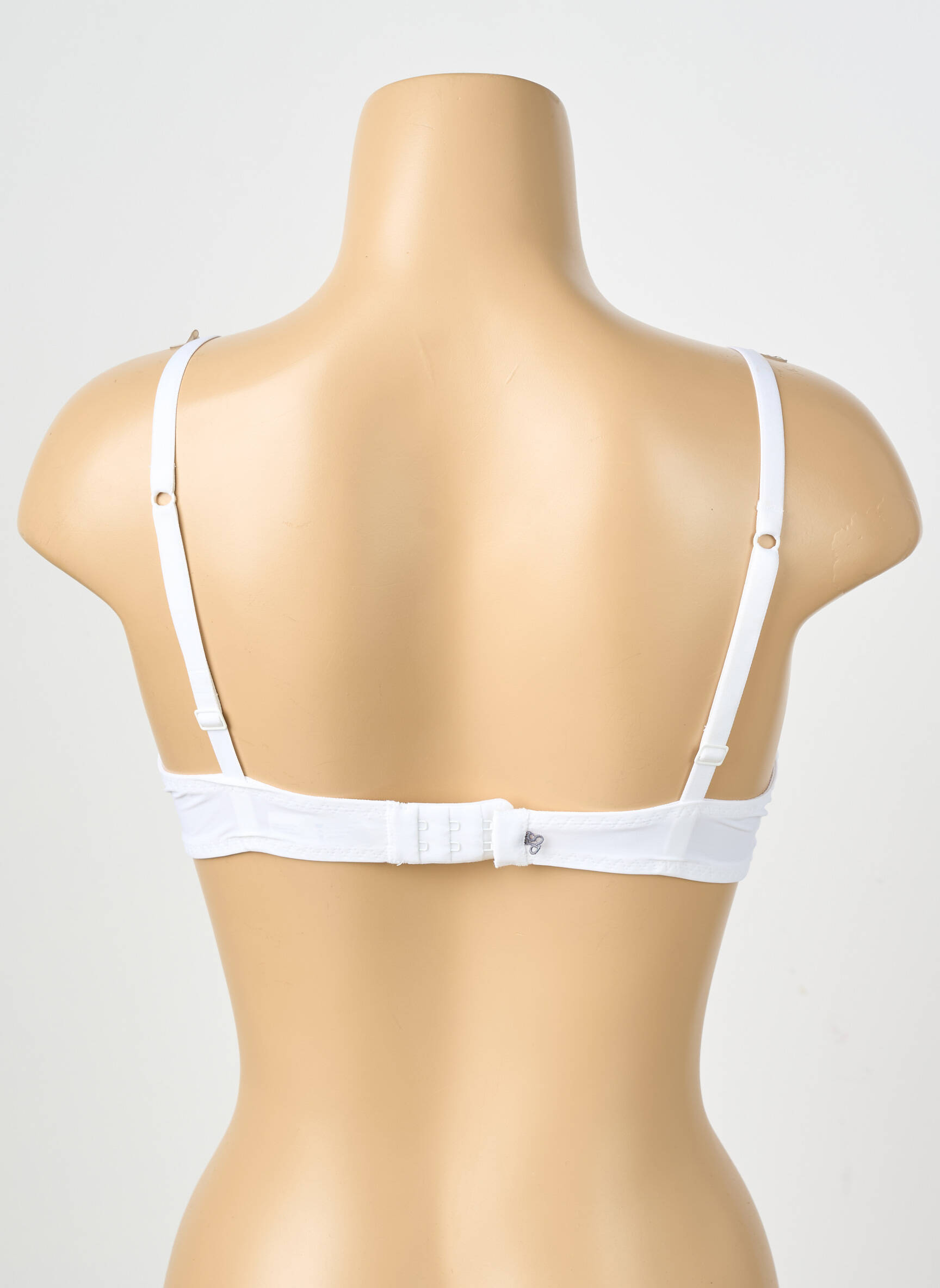 Soutien-gorge effet matière satinée haut soutien-gorge push-up blanc SIMONE PERELE femme