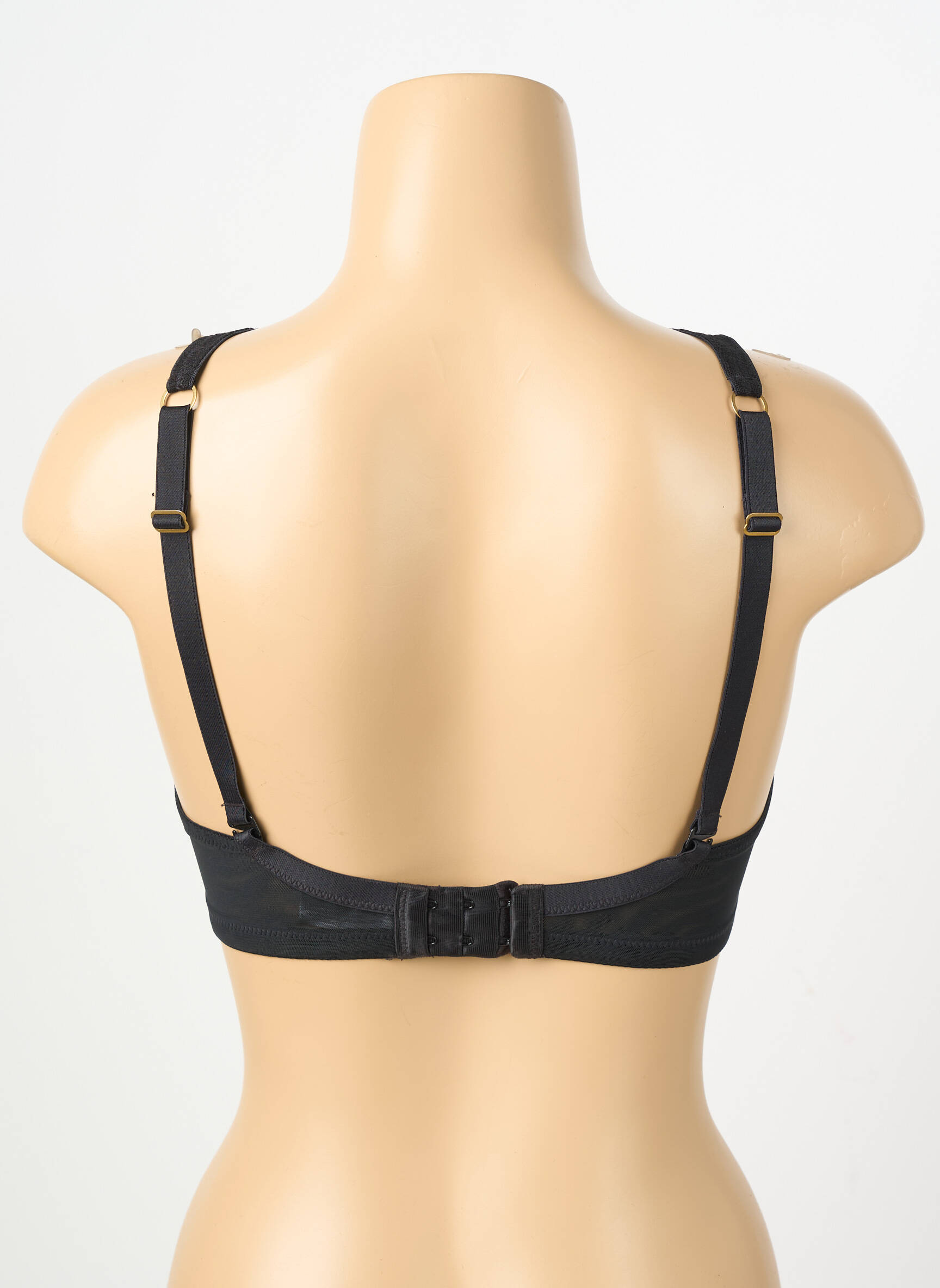Soutien-gorge légère et transparente haut soutien-gorge moulé noir VALEGE femme