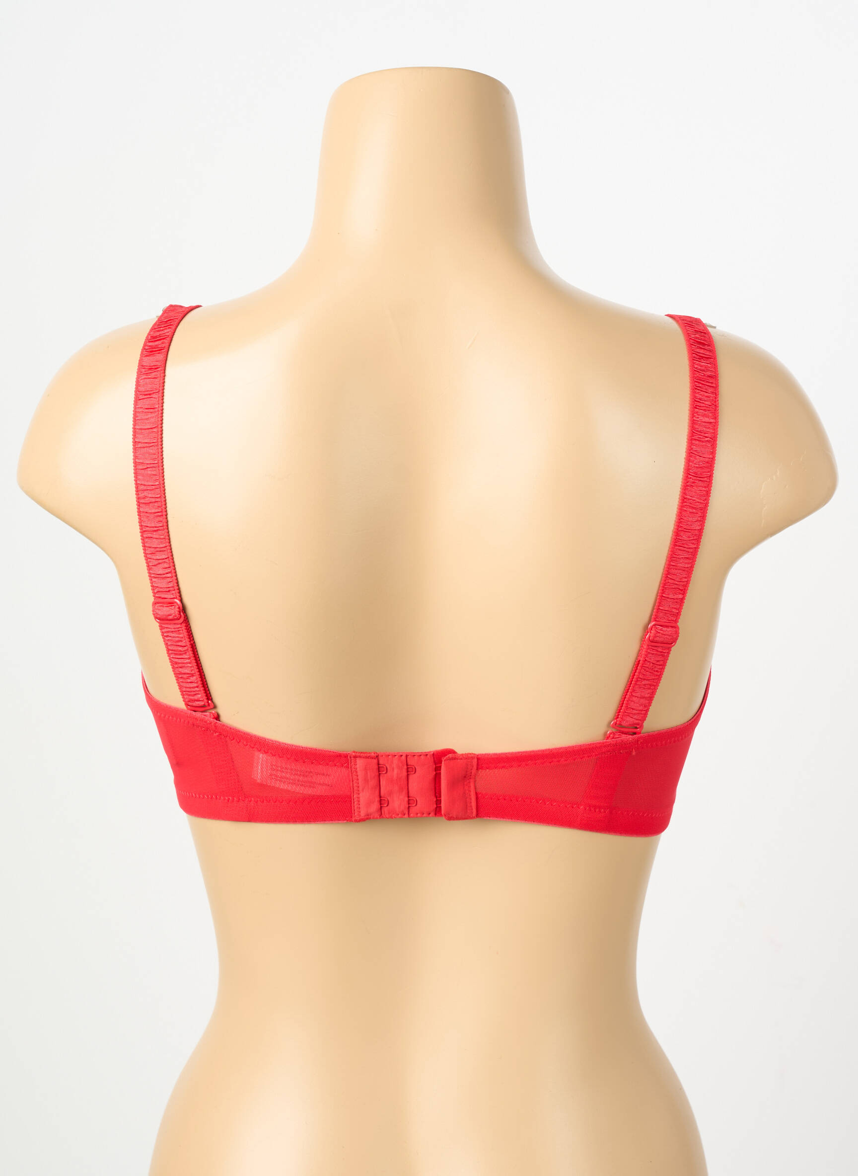 Soutien-gorge légère et transparente haut soutien-gorge moulé rouge VALEGE femme