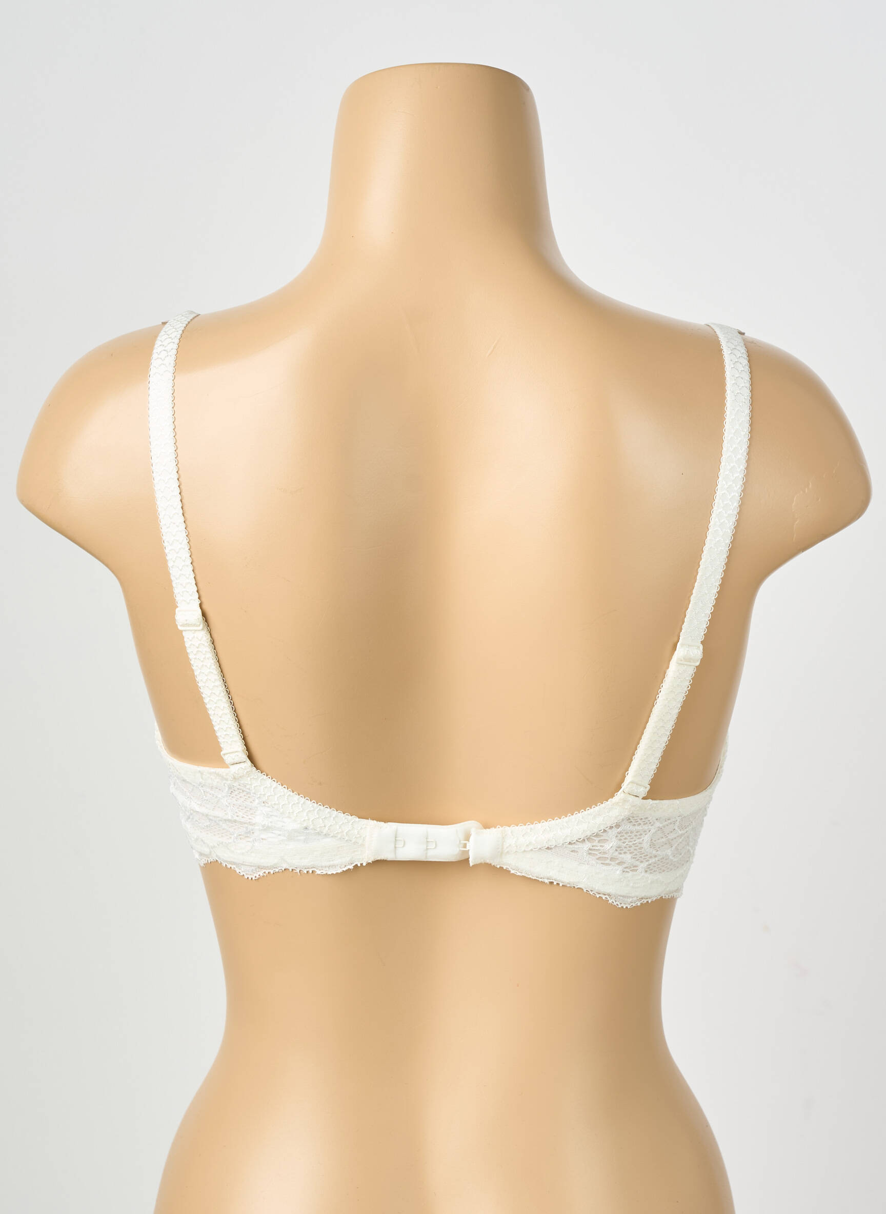 Soutien-gorge effet matière satinée haut soutien-gorge moulé beige SIMONE PERELE femme