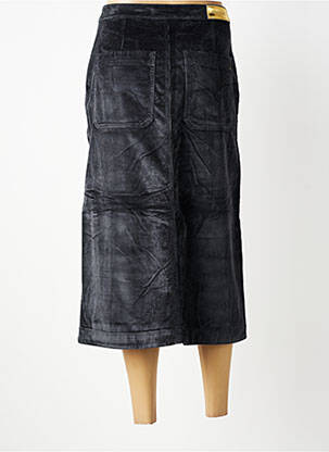 Jupe longue coupe droite gris COUTURIST femme