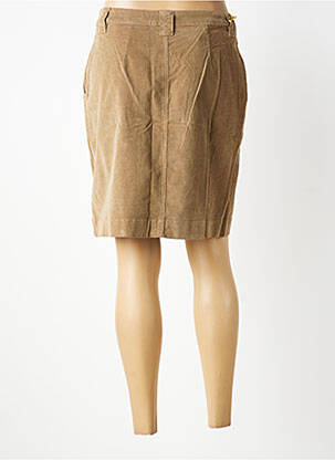 Jupe courte poches marron COUTURIST femme