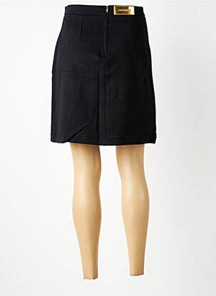 Jupe courte taille à pinces noir COUTURIST femme
