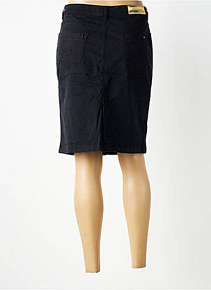 Jupe mi-longue taille à pinces noir COUTURIST femme