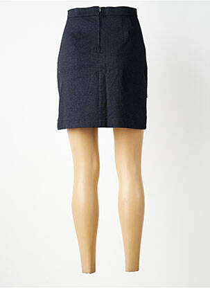 Jupe courte taille à pinces gris COUTURIST femme