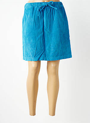 Jupe courte poches bleu COUTURIST femme