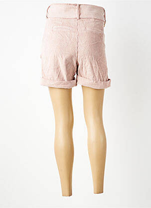 Short taille à pinces taille normale rose COUTURIST femme