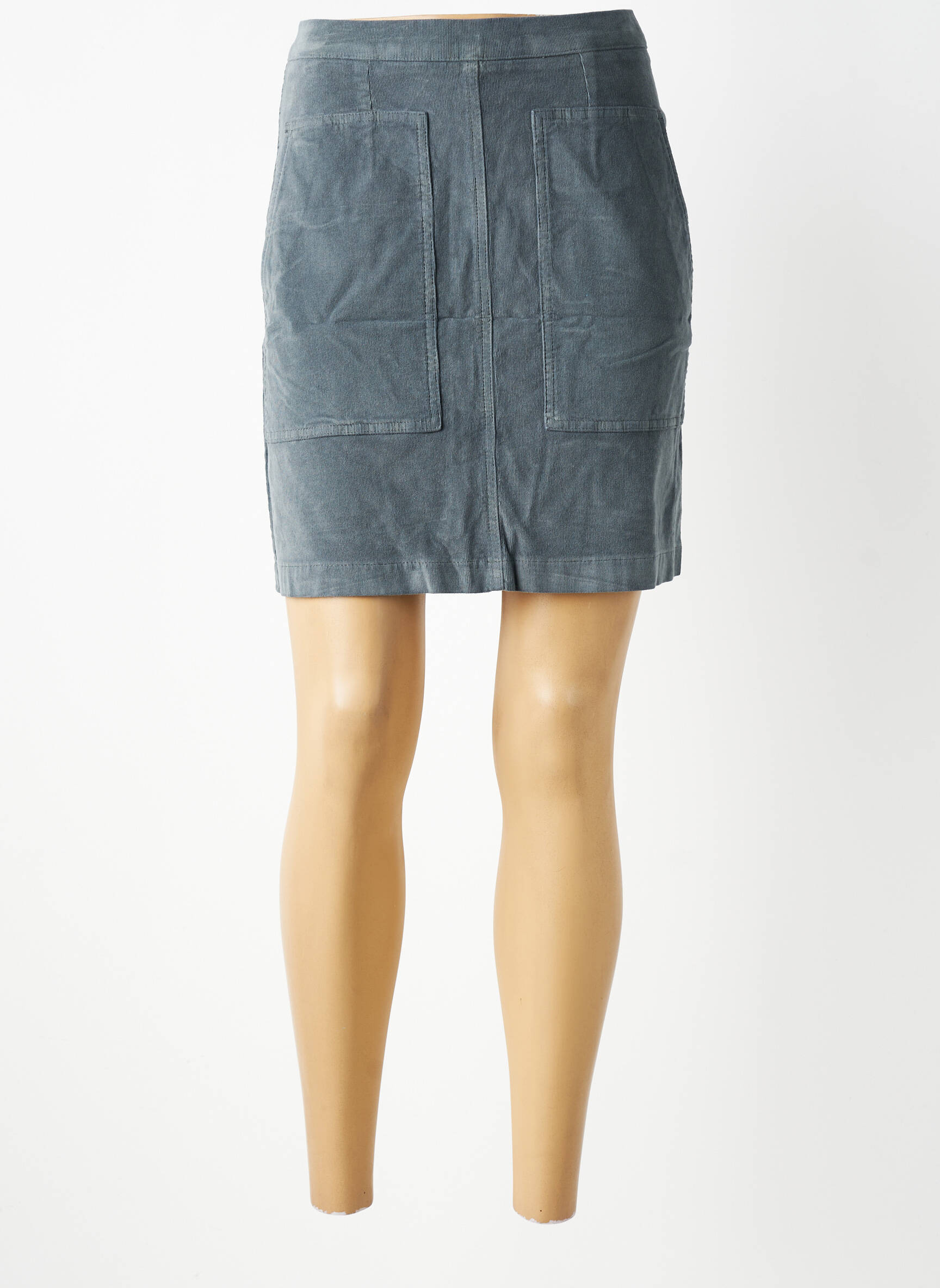 Jupe courte poches gris COUTURIST femme