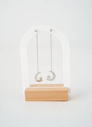 Boucles d’oreilles fermeture boucle(s) argent TATA GISELE femme