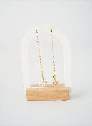 Boucles d’oreilles fermeture crochet or TATA GISELE femme