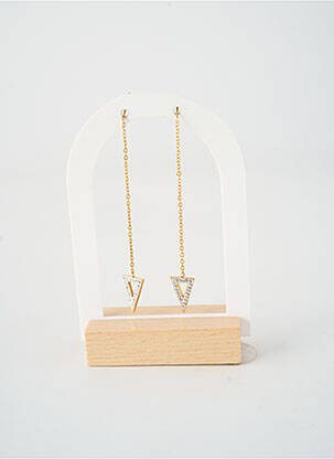 Boucles d’oreilles fermeture crochet or TATA GISELE femme