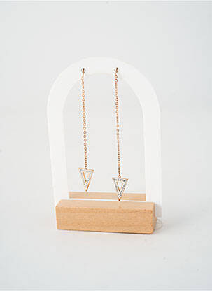 Boucles d’oreilles fermeture crochet or TATA GISELE femme