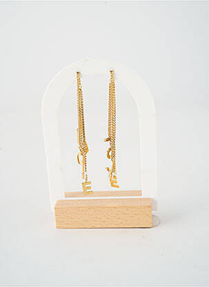 Boucles d’oreilles fermeture boucle(s) or TATA GISELE femme