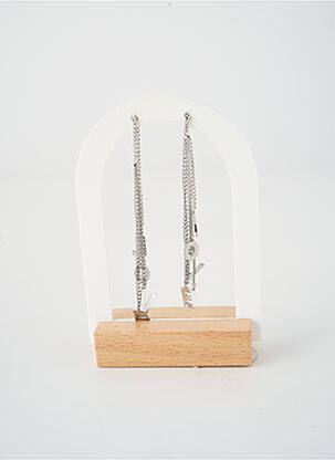 Boucles d’oreilles argent TATA GISELE femme