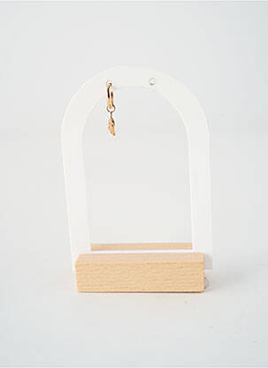 Boucle d'oreille mono fermeture fermoir créole or TATA GISELE femme