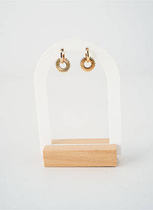 Boucles d’oreilles fermeture fermoir créole or TATA GISELE femme