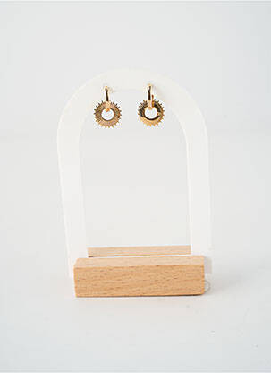 Boucles d’oreilles matériaux plaqué or or TATA GISELE femme