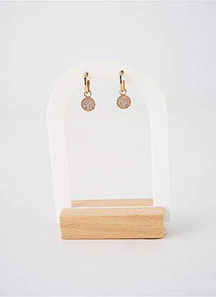 Boucles d’oreilles matériaux plaqué argent or TATA GISELE femme