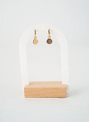 Boucles d’oreilles fermeture fermoir créole or TATA GISELE femme