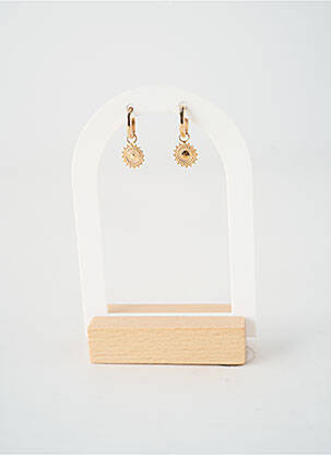 Boucles d’oreilles fermeture fermoir créole or TATA GISELE femme