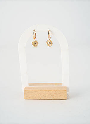 Boucles d’oreilles matériaux plaqué or or TATA GISELE femme