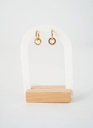 Boucles d’oreilles fermeture fermoir créole or TATA GISELE femme