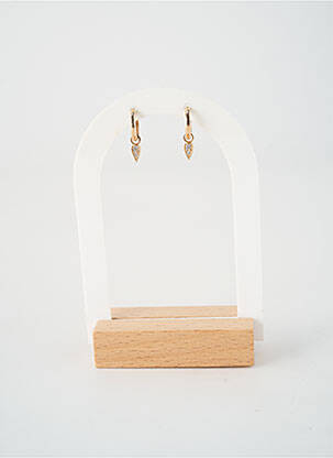 Boucles d’oreilles fermeture fermoir créole or TATA GISELE femme