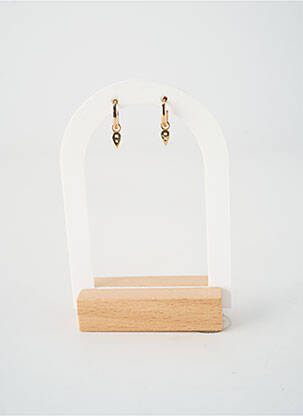 Boucles d’oreilles matériaux plaqué or or TATA GISELE femme