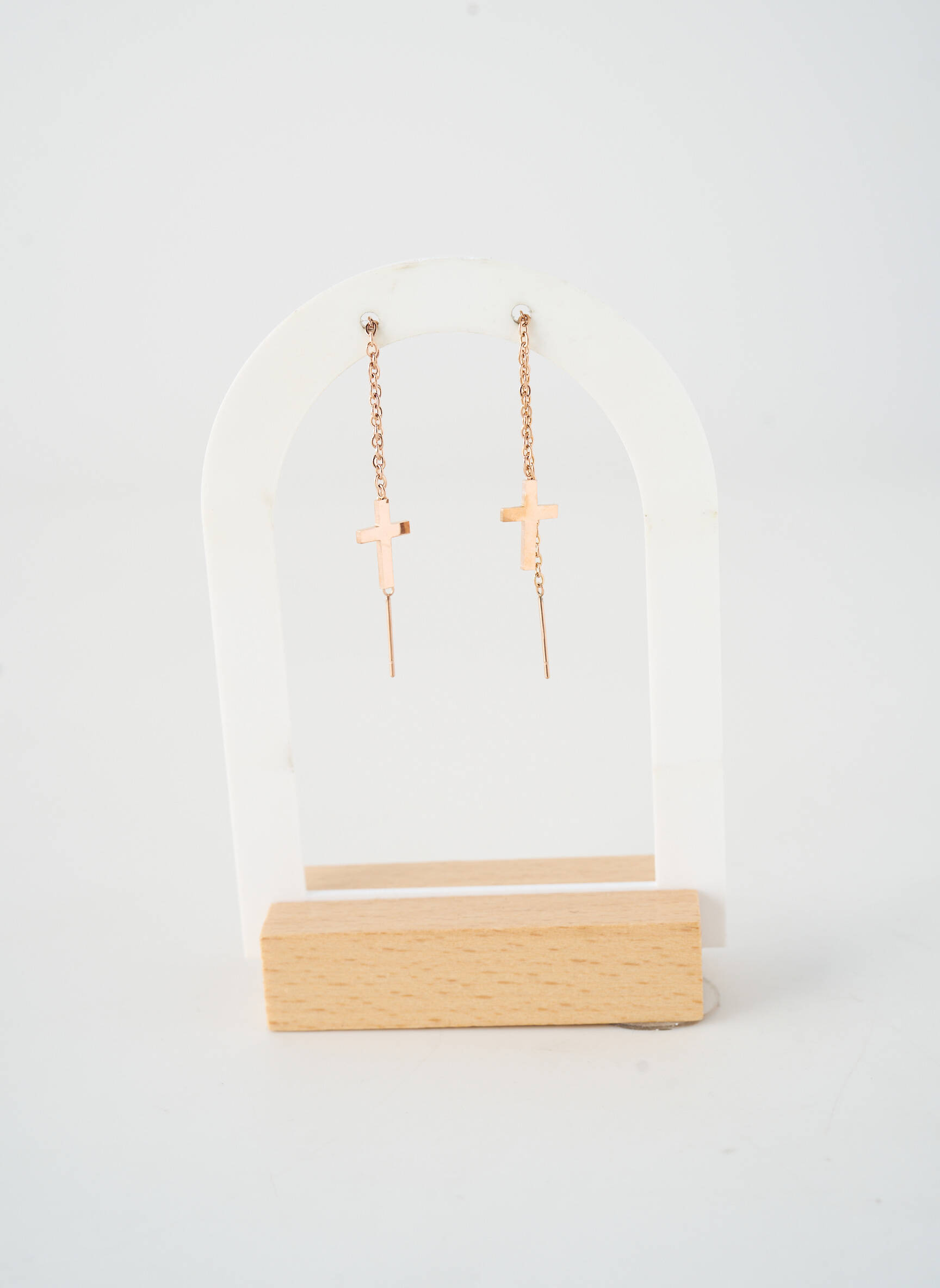 Boucles d’oreilles fermeture crochet or TATA GISELE femme