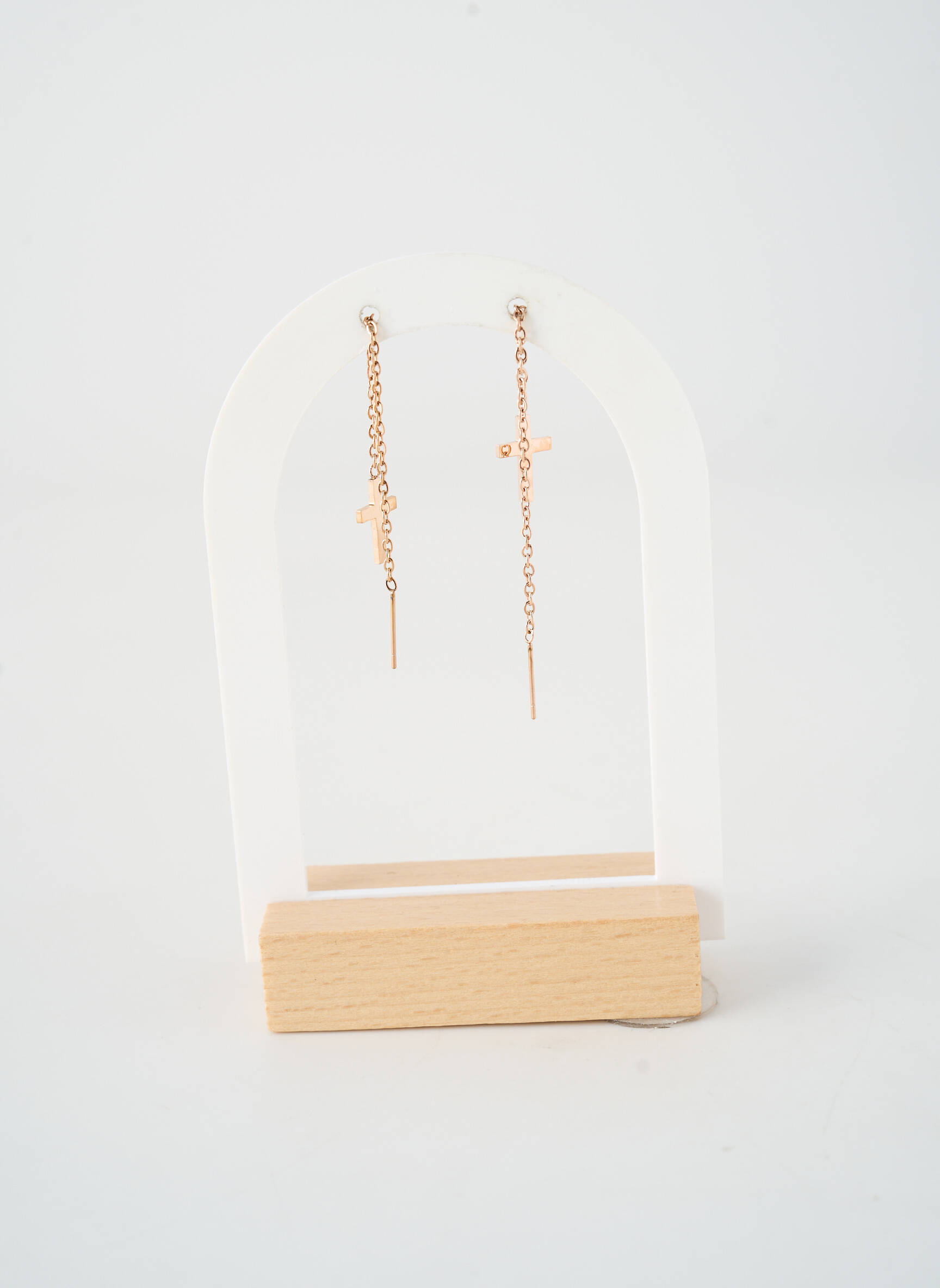 Boucles d’oreilles fermeture crochet or TATA GISELE femme