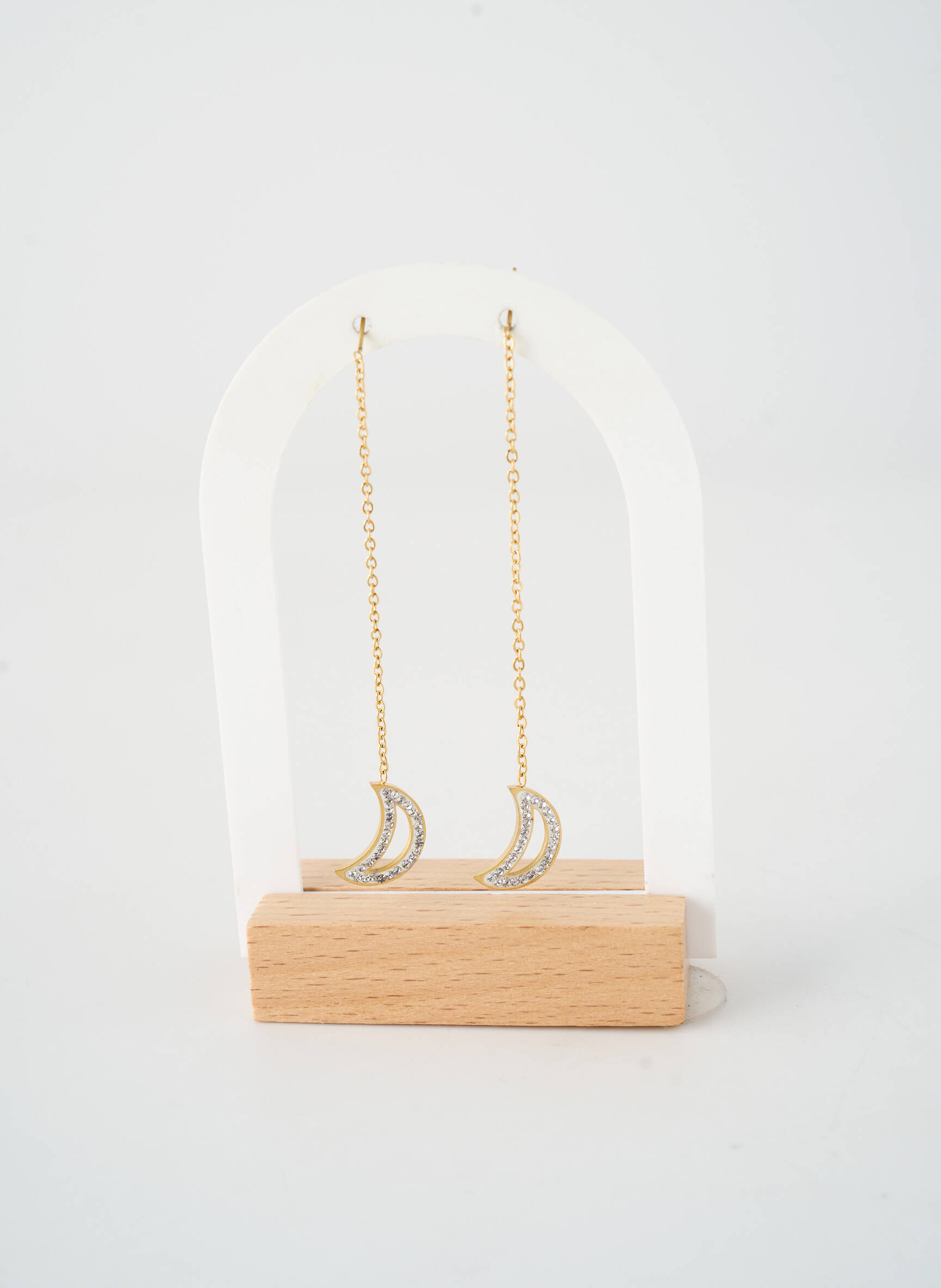 Boucles d’oreilles fermeture crochet or TATA GISELE femme