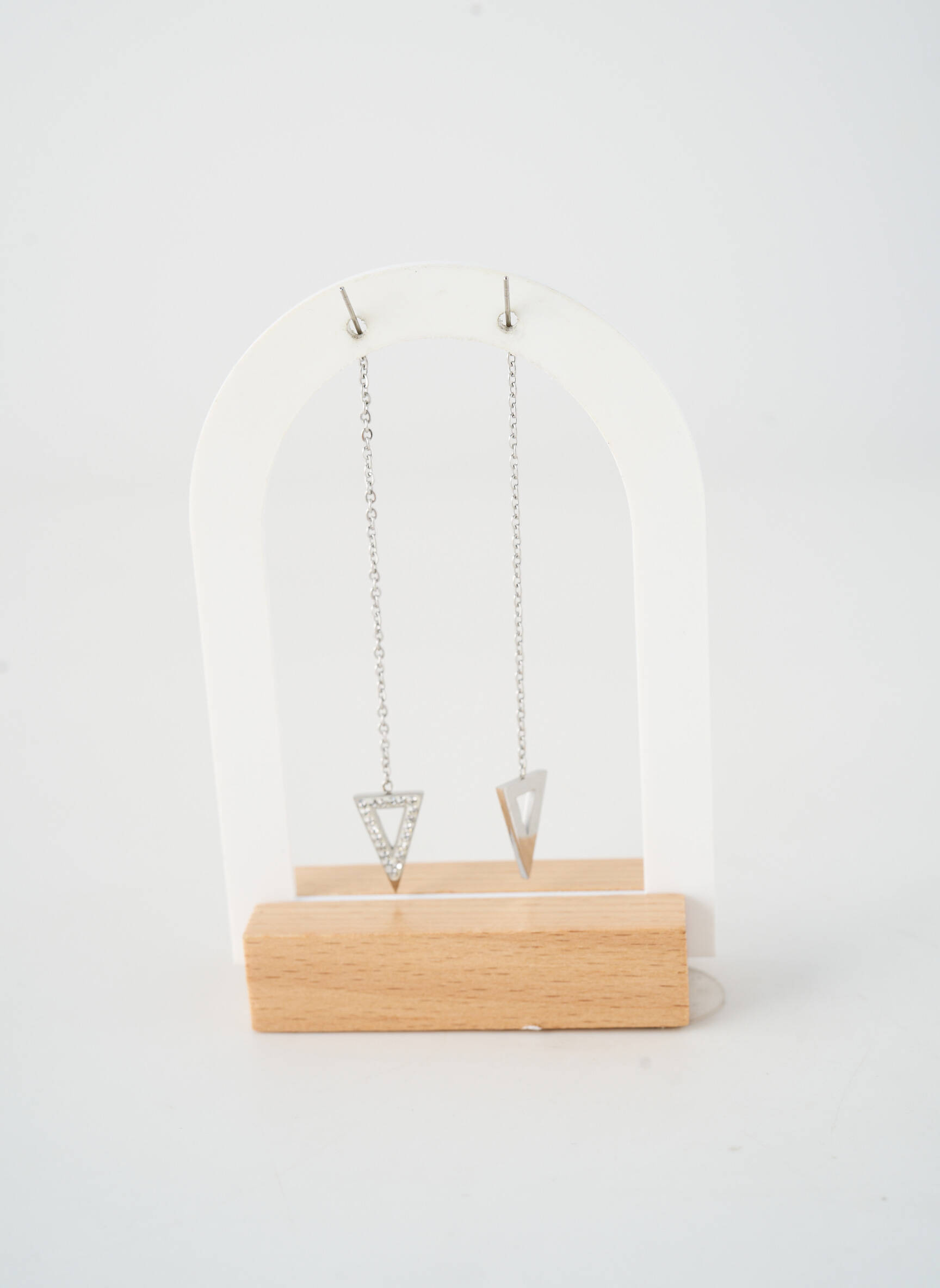 Boucles d’oreilles fermeture crochet argent TATA GISELE femme