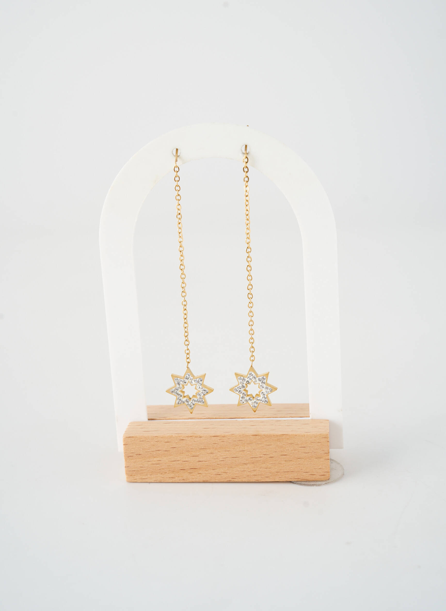 Boucles d’oreilles fermeture crochet or TATA GISELE femme