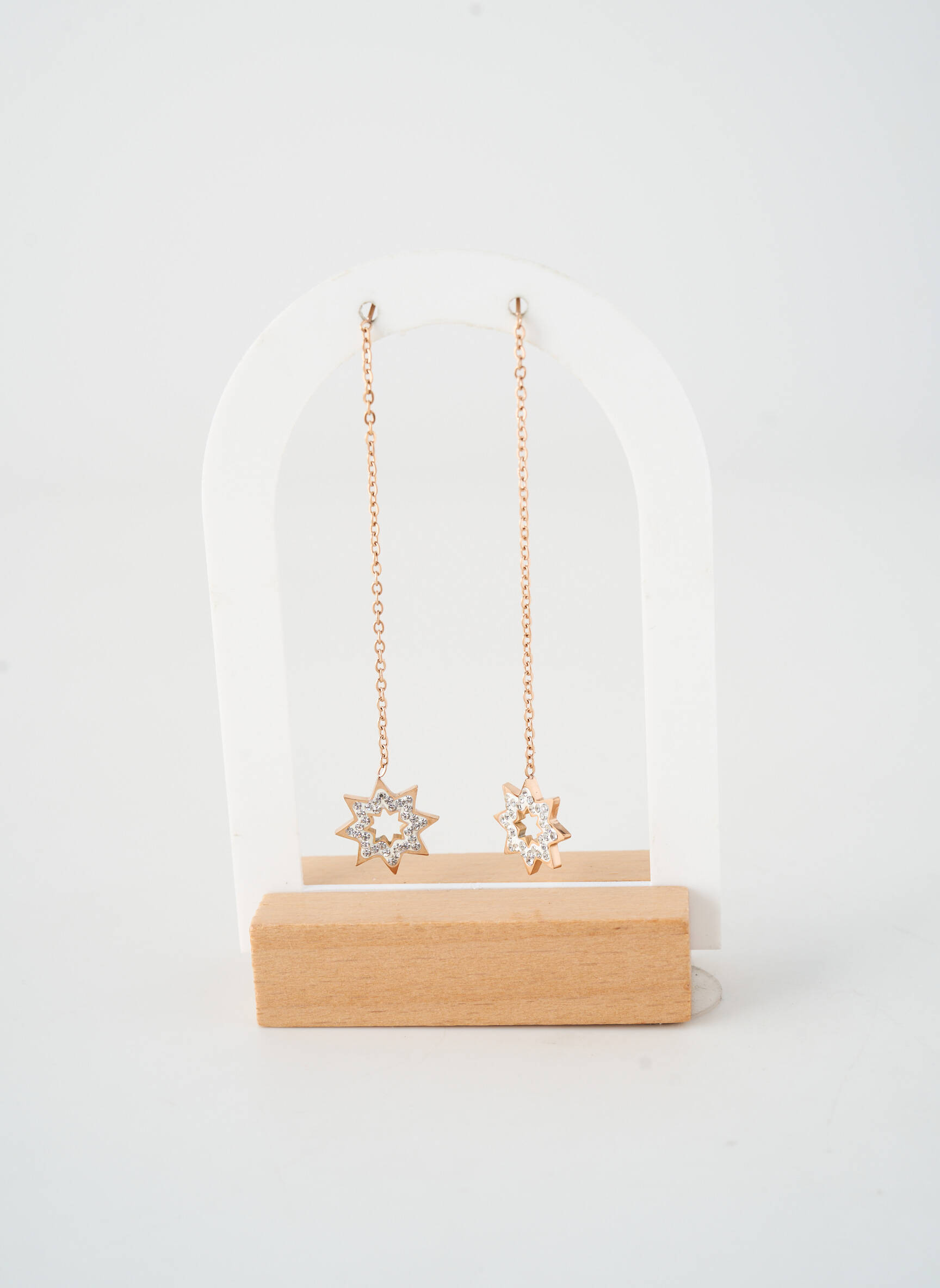 Boucles d’oreilles fermeture crochet or TATA GISELE femme
