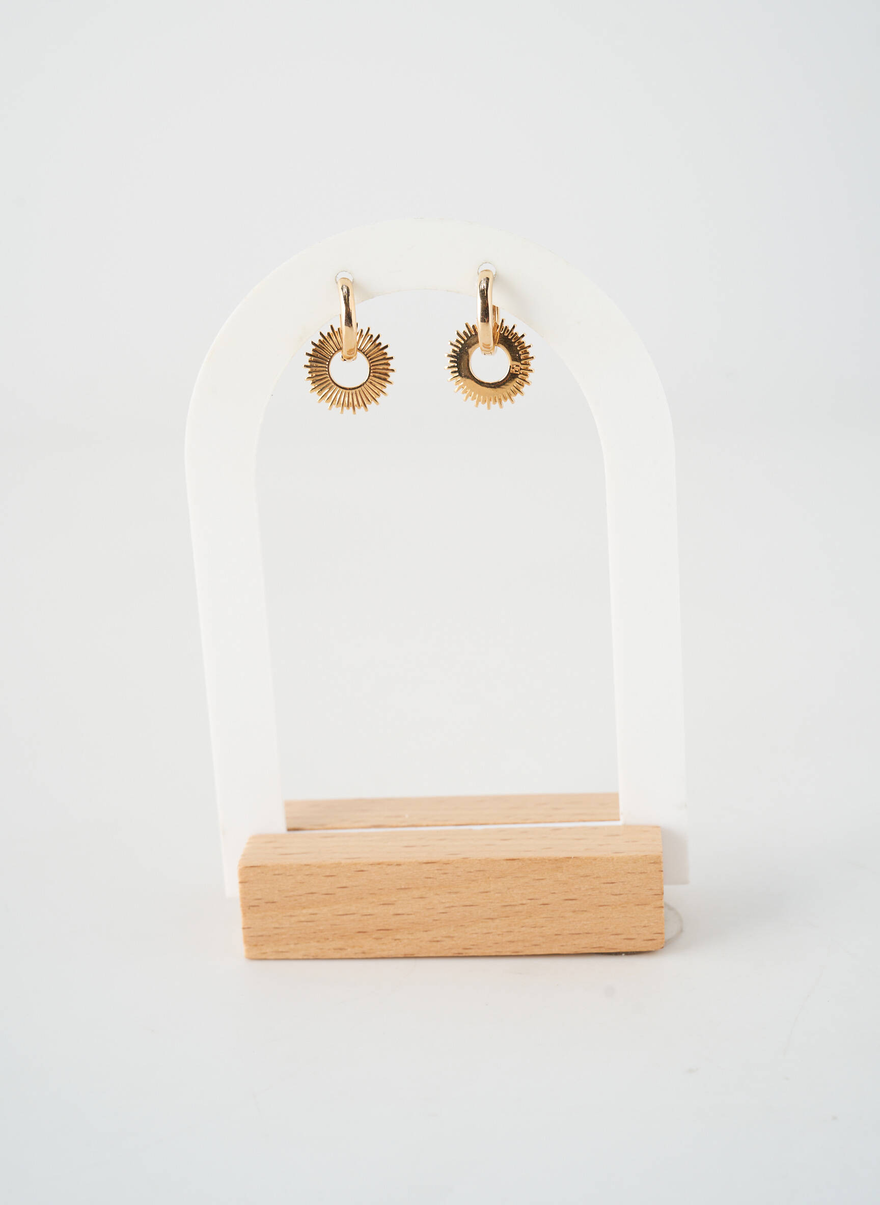 Boucles d’oreilles fermeture fermoir créole or TATA GISELE femme