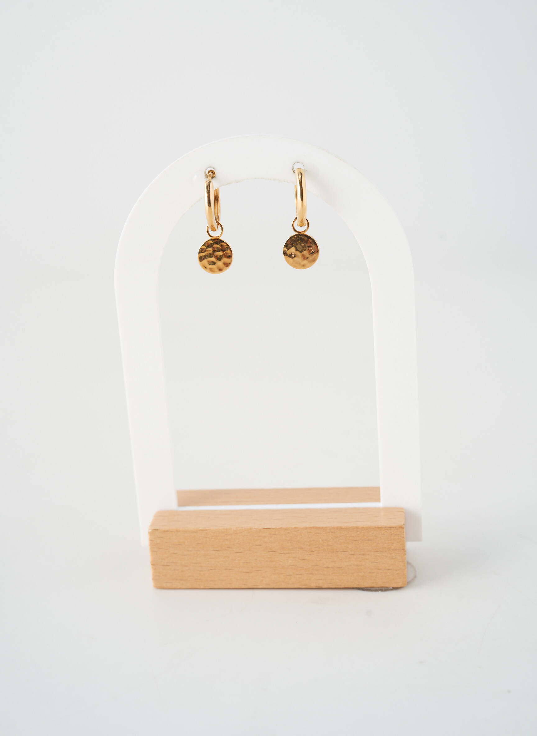 Boucles d’oreilles fermeture fermoir créole or TATA GISELE femme