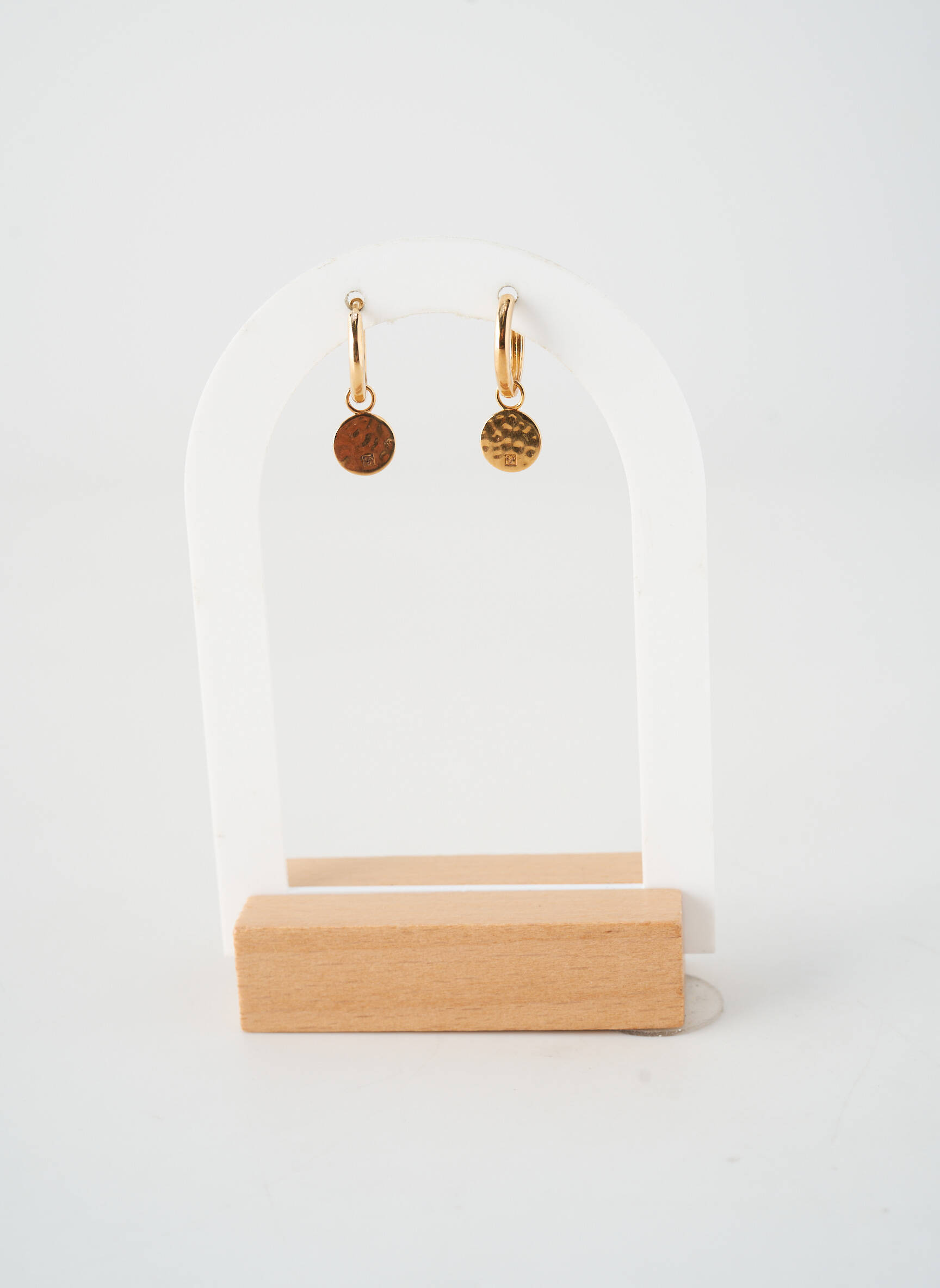 Boucles d’oreilles fermeture fermoir créole or TATA GISELE femme