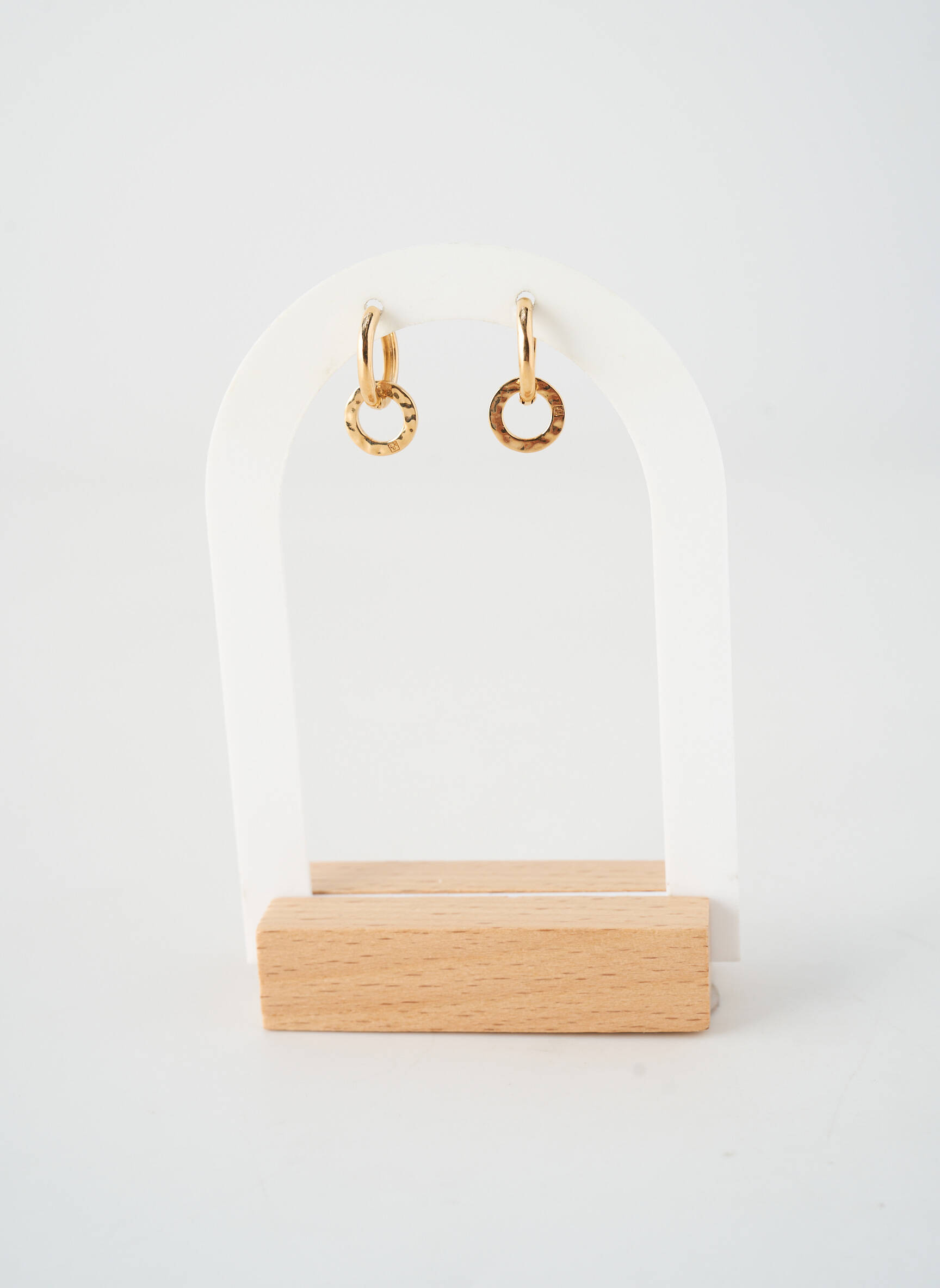 Boucles d’oreilles fermeture fermoir créole or TATA GISELE femme