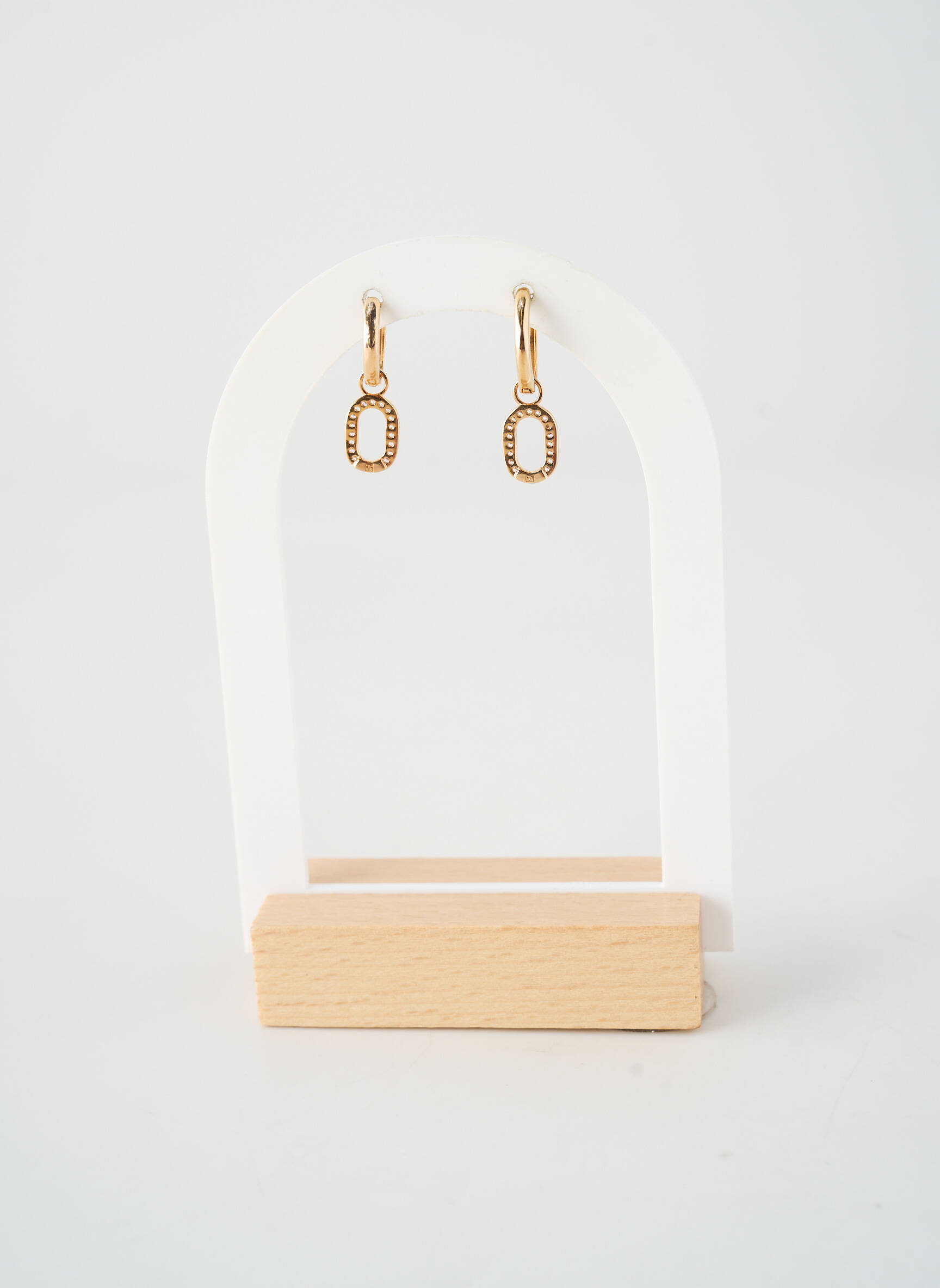 Boucles d’oreilles fermeture fermoir créole or TATA GISELE femme