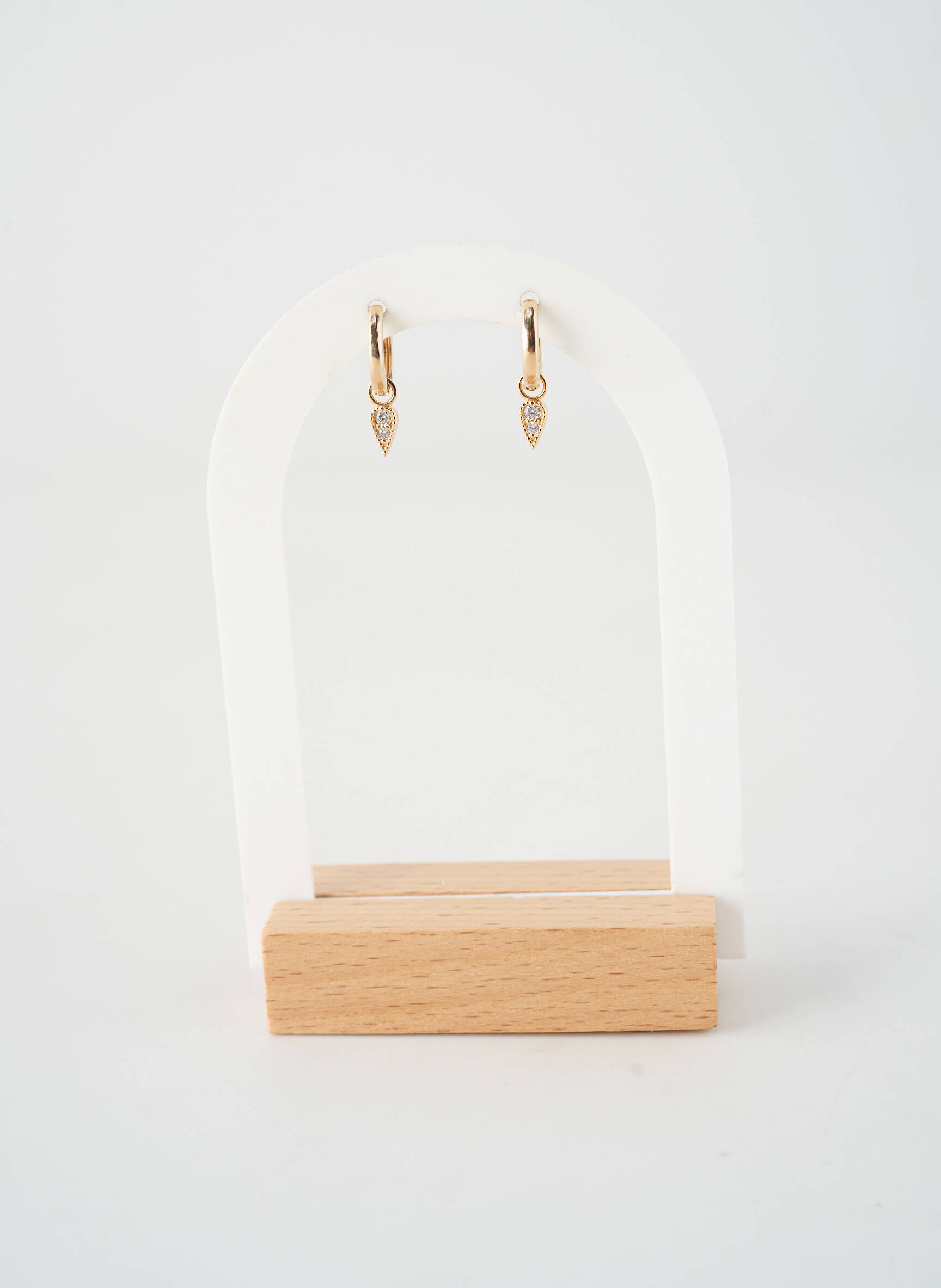 Boucles d’oreilles fermeture fermoir créole or TATA GISELE femme