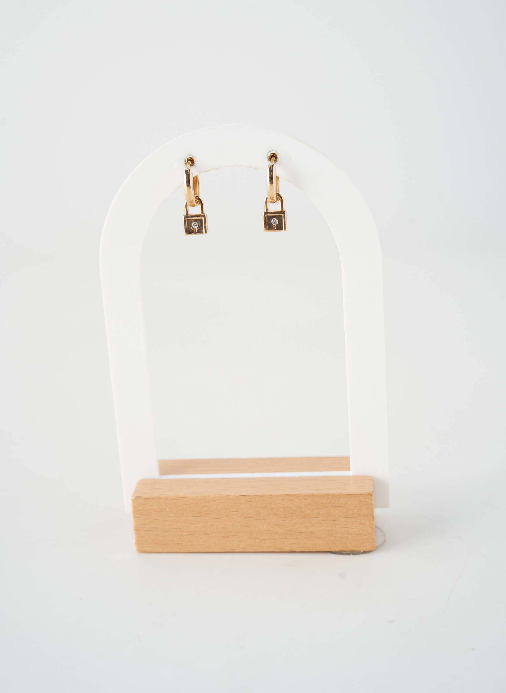 Boucles d’oreilles fermeture fermoir créole or TATA GISELE femme