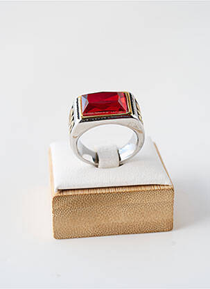 Bague rouge TATA GISELE homme