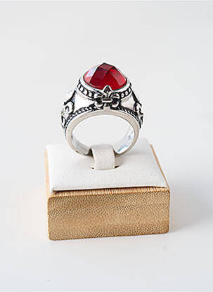 Bague rouge TATA GISELE homme