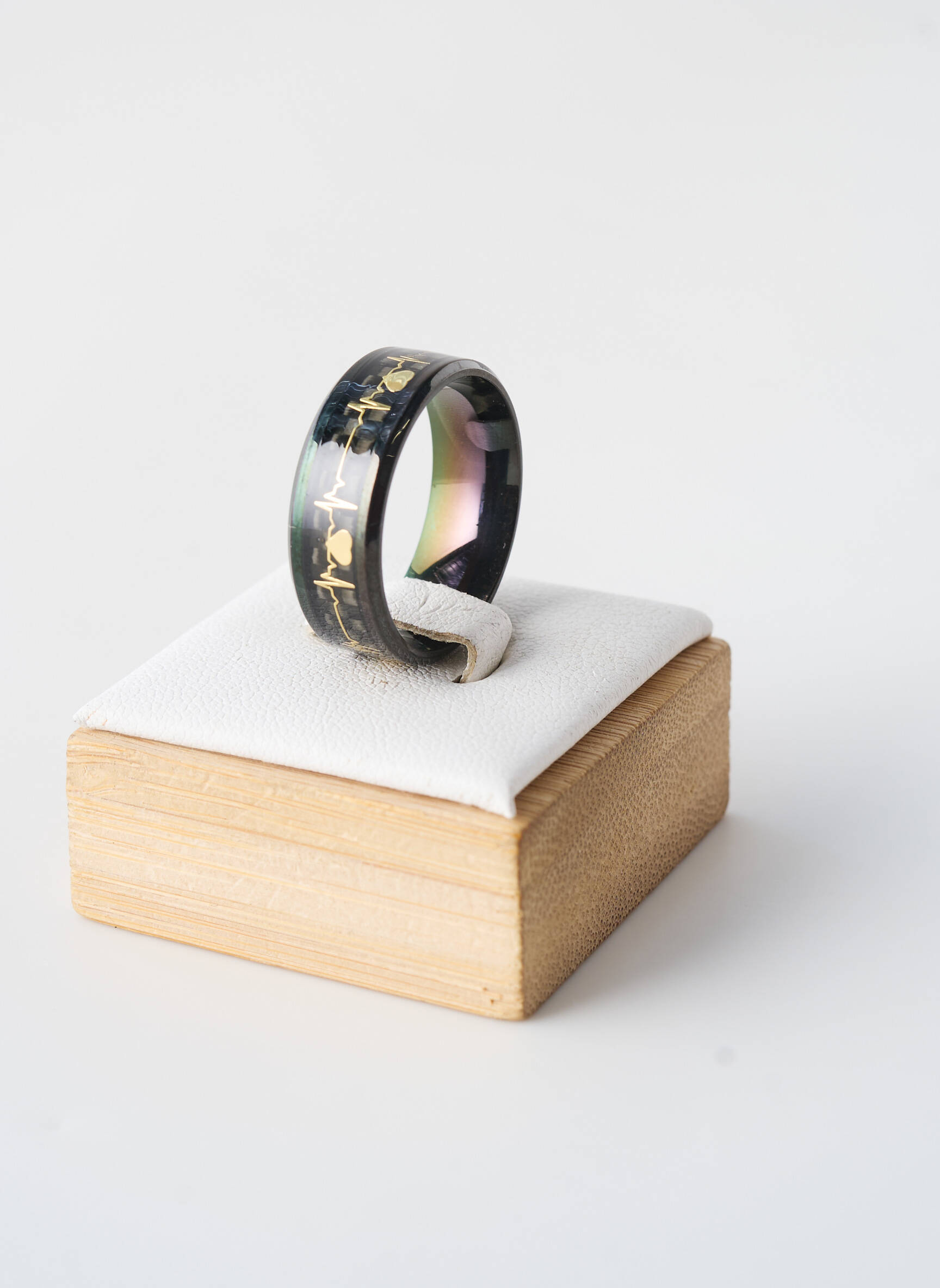Bague noir TATA GISELE homme