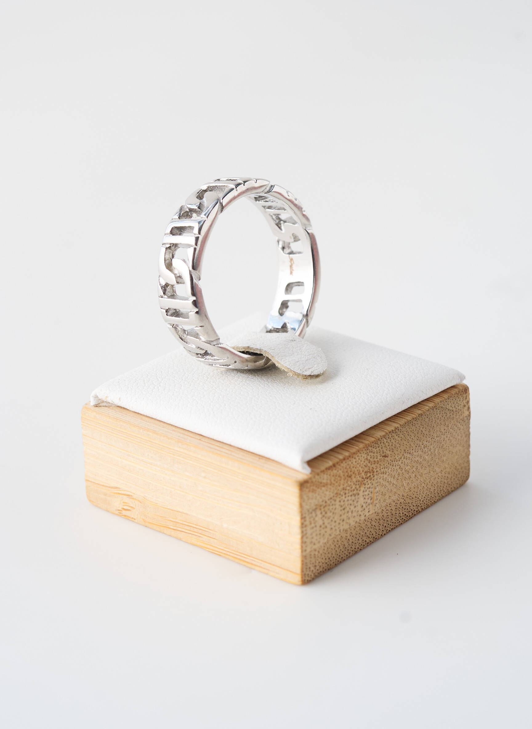 Bague argent TATA GISELE homme