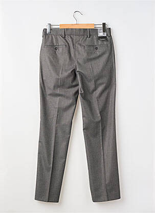 Pantalon slim tissage chiné taille normale gris ALBERTO homme